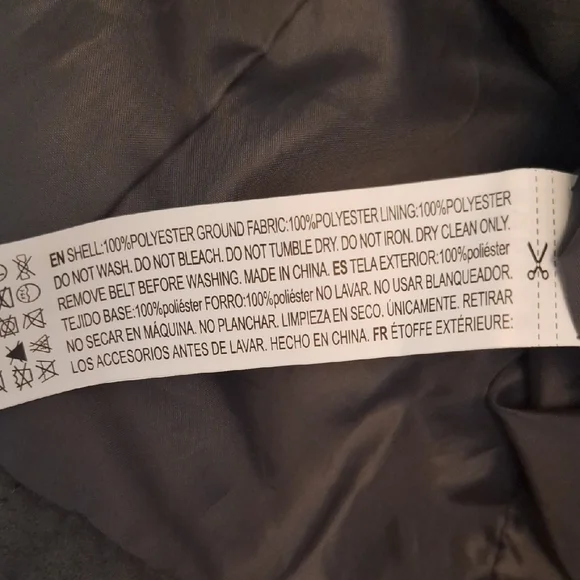 Vintage Bomber Jacket, Faux Suede, Khaki Cropped, Forever 21, Sz 6, NWOT - Picture 10 of 12